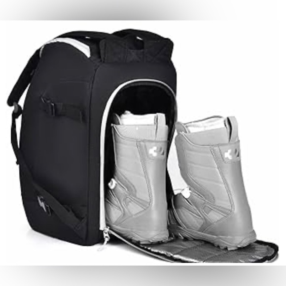 NWT Ski Boot Bag Black Cooler Backpack 50L Waterproof, AVAILABLE IN MULTI COLORS - Picture 12 of 13